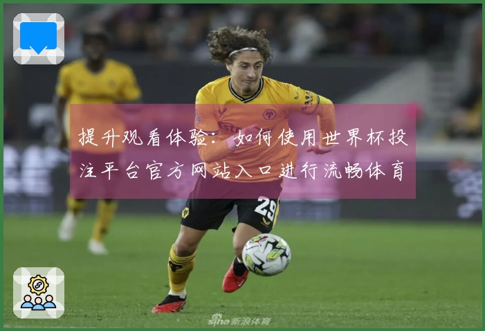提升观看体验：如何使用世界杯投注平台官方网站入口进行流畅体育直播